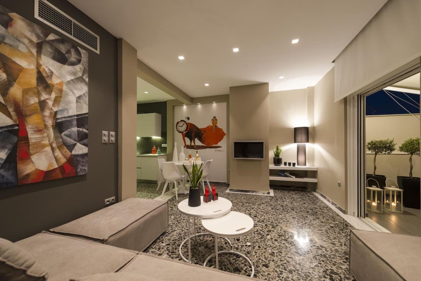 Ma Maison Nο 1, Penthouse, Acropolis And Lycabettus View, Ultra High Speed Internet 300 Mbps, 15' To Acropolis By Metro, 1' From Metro Station Афины Экстерьер фото