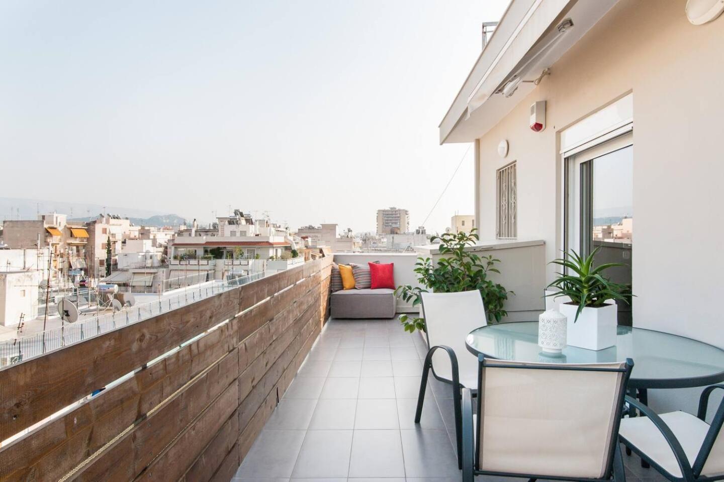 Ma Maison Nο 1, Penthouse, Acropolis And Lycabettus View, Ultra High Speed Internet 300 Mbps, 15' To Acropolis By Metro, 1' From Metro Station Афины Экстерьер фото